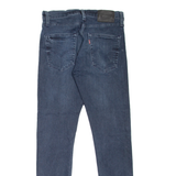 LEVI'S 512 BIG E Jeans Mens Blue Slim Tapered Stone Wash W28 L32