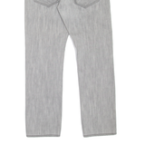 LEVI'S 511 Jeans Mens Grey Slim Straight Stone Wash W32 L30