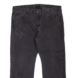 LEVI'S 501 Jeans Mens Black Regular Straight W41 L30
