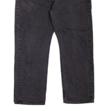 LEVI'S 501 Jeans Mens Black Regular Straight W41 L30