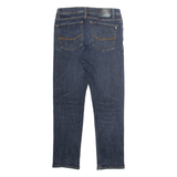 PIERRE CARDIN Mens Jeans Blue Regular Tapered Stone Wash W34 L32