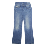 DIESEL Womens Jeans Blue Regular Bootcut Stone Wash W29 L32