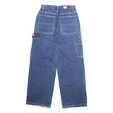 TOMMY HILFIGER Cargo Womens Jeans Blue Regular Straight W26 L30