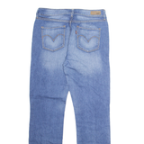 LEVI'S Womens Jeans Blue Regular Tapered Stone Wash W28 L32