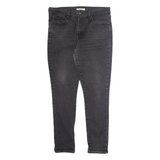 LEVI'S Womens Jeans Grey Regular Tapered W32 L32