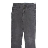 LEVI'S Womens Jeans Grey Regular Tapered W30 L31