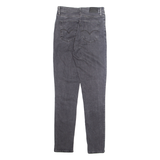 LEVI'S Womens Jeans Grey Regular Tapered W28 L31
