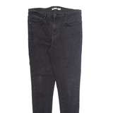 LEVI'S Womens Jeans Black Slim Skinny W31 L32