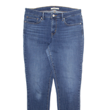 LEVI'S Womens Jeans Blue Regular Skinny Stone Wash W31 L32