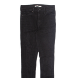 LEVI'S Womens Jeans Black Slim Skinny W26 L29