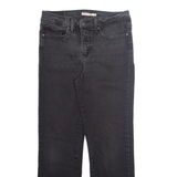 LEVI'S Womens Jeans Grey Regular Straight W29 L27