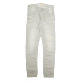 DRIVER Mens Jeans Grey Regular Tapered W32 L34