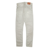 DRIVER Mens Jeans Grey Regular Tapered W32 L34