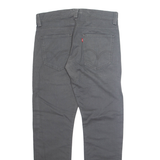 LEVI'S Mens Jeans Grey Regular Straight W32 L32