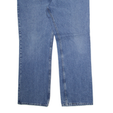 LEE Womens Jeans Blue Regular Straight W34 L34