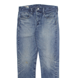 LEVI'S Mens Jeans Blue Regular Straight Stone Wash W31 L32