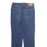 LEVI'S Womens Jeans Beige Regular Straight Stone Wash W32 L32