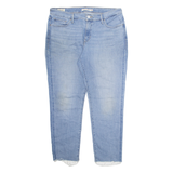 LEVI'S Womens Jeans Blue Regular Skinny Stone Wash W22 L28