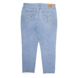 LEVI'S Womens Jeans Blue Regular Skinny Stone Wash W22 L28