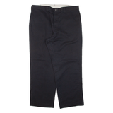 DICKIES Workwear Mens Trousers Black Regular Straight W38 L30