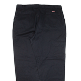 DICKIES Workwear Mens Trousers Black Relaxed Tapered W38 L31