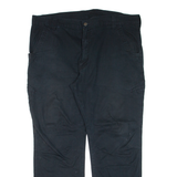 DICKIES Workwear Mens Trousers Black Relaxed Straight W38 L30