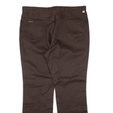 DICKIES Workwear Mens Trousers Brown Regular Straight W38 L30