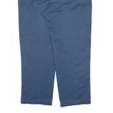 DICKIES Workwear Mens Trousers Blue Regular Straight W36 L27