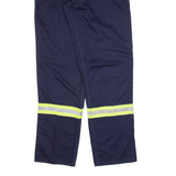 CARHARTT Workwear Mens Trousers Blue Regular Straight W32 L34