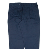 DICKIES Workwear Mens Trousers Blue Relaxed Tapered W38 L32