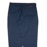 DICKIES Workwear Mens Trousers Blue Relaxed Tapered W38 L32