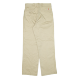 DICKIES Workwear Mens Trousers Beige Regular Straight W32 L30