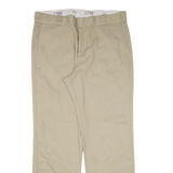 DICKIES 774F Workwear Womens Trousers Beige Regular Straight W37 L32