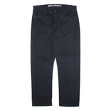 DICKIES Workwear Mens Trousers Black Regular Straight W36 L30