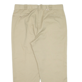 DICKIES Workwear Mens Trousers Beige Regular Straight W37 L27