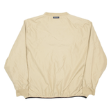 NAUTICA Training Mens Sweatshirt Beige V-Neck 2XL