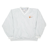 REEBOK Training Columbus East Basketball Mens Sweatshirt Grey V-Neck USA 2XL