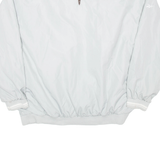 REEBOK Training Columbus East Basketball Mens Sweatshirt Grey V-Neck USA 2XL