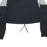 NIKE Cropped Womens Sweatshirt Black XS