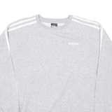 ADIDAS Mens Sweatshirt Grey XS