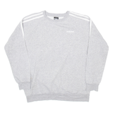 ADIDAS Mens Sweatshirt Grey XS
