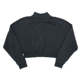 NIKE Cropped Womens Sweatshirt Black S