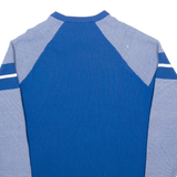 ADIDAS Mens Sweatshirt Blue Nylon M