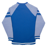 ADIDAS Mens Sweatshirt Blue Nylon M