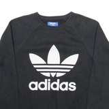 ADIDAS Womens Sweatshirt Black XS