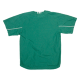 ADIDAS Training Mens Sweatshirt Green 1/4 Zip S