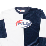 FILA Velvet Womens Sweatshirt Blue XS