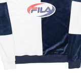FILA Velvet Womens Sweatshirt Blue XS