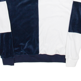 FILA Velvet Womens Sweatshirt Blue XS