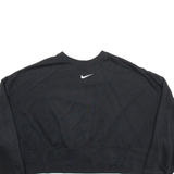 NIKE Womens Sweatshirt Black M